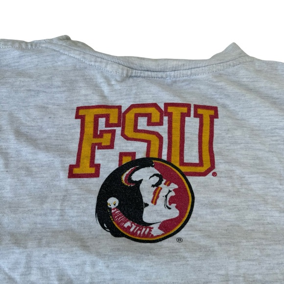 90s Magic Johnson Vintage Florida State University AOP Graphic Tee Shirt College - Picture 13 of 13